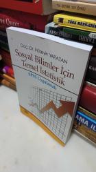 Sosyal Bilimler İçin Temel İstatistik SPSS Uygulamalı