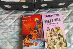 Benny Hill Show ve Mogli Çizgi Film Vhs Kaset