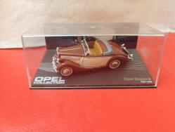 O7---1937 OPEL OLYMPİA CABRİO-LİMOUSİNE METAL OYUNCAK OTOMOBİL