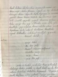 Lise Defteri Garanti İş Basımevi - Yemek tarifleri (1957 tarihli, baştan sona yemek tarifleri yazılı defter)