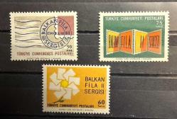 LOT.2 » 1966 BALKANFİLA II BALKAN ÜLKELERİ PUL SERGİSİ SERİSİ DAMGASIZ K8a