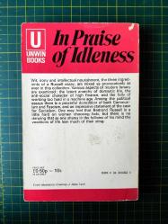 In Praise of Idleness: And Other Essays