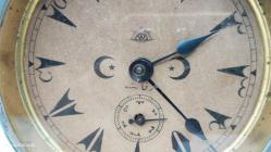 SAAT, OSMANLI SON DÖNEM OLDUKÇA YAŞLI ÇALIŞAN HİSLON MASA SAATİ 460