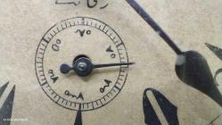 SAAT, OSMANLI SON DÖNEM OLDUKÇA YAŞLI ÇALIŞAN HİSLON MASA SAATİ 460