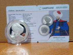 Osman Gazi Hatıra Parası ’Osmanlı Padişahları Serisi No: 01 çil ( SERTİFİKALI