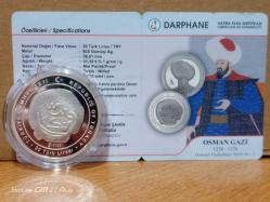 Osman Gazi Hatıra Parası ’Osmanlı Padişahları Serisi No: 01 çil ( SERTİFİKALI