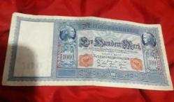 ESKİ ALMANYA 100 MARK KAĞIT PARA