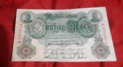 ESKİ ALMANYA 50 MARK KAĞIT PARA
