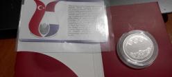 Hollanda İle Dostluk Antlaşması'nın 100. Yılı Gümüş Hatıra Parası Özel Föyünde
