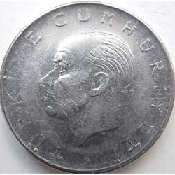 Türkiye 1979 1 Lira - TC Ters - Başaklı Paslanmaz Çelik