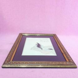 MURASAKİ SHİKİBU NUN GÜNLÜĞÜ , 19.YY. JAPON TAHTA BASKI RESİM