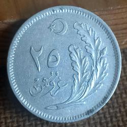 1341  YILI  25 KURUŞ