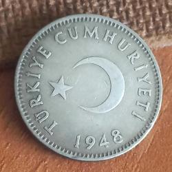 1948   YILI  GÜMÜŞ  1  LİRA
