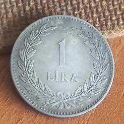 1948   YILI  GÜMÜŞ  1  LİRA