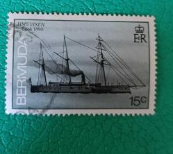 Bermuda- damgalı pul