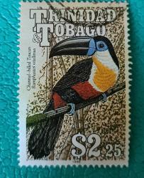 Trinidad Tobago _ damgalı pul