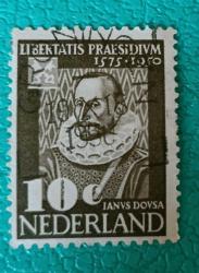 Hollanda 1950_ damgalı pul