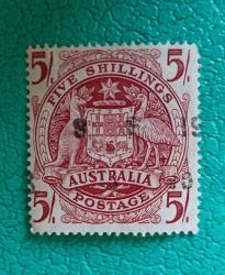 Avustralya 1948 damgalı pul