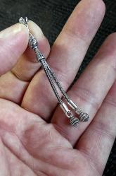 925 ayar GÜMÜŞ Tesbih püskülü