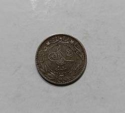 OSMANLI İMPARATORLUĞU PADİŞAH SULTAN MEHMET REŞAT HİCRİ 1327/5. SENE NİKEL 20 PARA ÇİL ALTI KONDİSYONDA