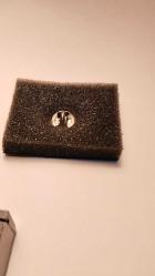 ROZET DARPHANE ALTIN KAPLAMA VE MİNELİ TÜRK BAYRAĞI ROZETİ 36