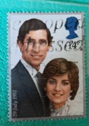 İngiltere 1981 damgalı pul