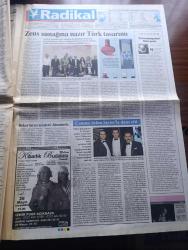 Radikal Gazetesi - Turkish Newspaper - 19 Mayıs 2008 - 19 Mayıs Atatürk'ü Anma Gençlik ve Spor bayramı kutlu olsun - Tuzla tersanesinde önceki gece yarısı bir işçi daha öldü - Anavatan Partisi lideri Erkan Mumcu'dan köşke mektup sistem krizinden geçiyoruz - kapsamlı sigara yasağı başlıyor - Samsun'da türbanlı öğrenciler hiçbir uyarı ile karşılaşmadı fotoğraf - DTP'li Emine Ayna Abdullah Öcalan yasal ve legal biri dedi - Recep Tayyip Erdoğan CHP kaymak takımından - AKP gerçek yüzünü türban ile gösterdi - ilk siber Kale Estonya'da kuruldu - Süper lig'e son bilet Eskişehir'in - Kayserispor Gökhan Ünal'ı ölürüz ama Galatasaray'a vermeyiz dedi - milli takım teknik direktörü Fatih Terim savunma yaparak kazanamayız dedi - Cannes Selim Sesler'le dans etti - Kylie Minogue geliyor - Mahsun Kırmızıgül ve Kenan İmirzalıoğlu'nun da katıldığı davetin kuşkusuz Yavuz Bingöl ve üç maymun ekibiydi fotoğraf - tutunamayanlar filmi yolda yazan Kemal Yılmaz - Faust'tan tek gösteri - Haldun Dormen