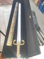 Hz muhammed peygamber efendimizin kılıcının 1 e 1 yapımı taşlar yurtdisinda hazırlanıp geldi