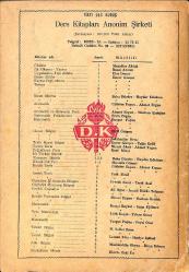 1960's İlkokulda Tabiat Bilgisi Ders Kitabı