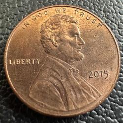 ABD 1 Cent 2015. Amerika