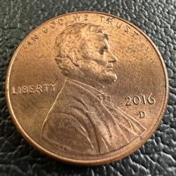 ABD 1 Cent 2016 D. Amerika
