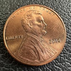 ABD 1 Cent 2014. Amerika