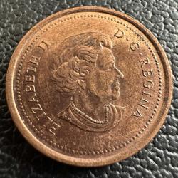 Kanada 1 Cent 2006. Kraliçe ll Elizabeth