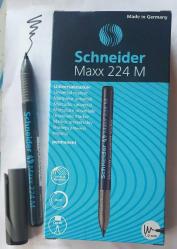 SCHNEİDER  MAXX 224 M Permanent Marker Kalem SİYAH  0.7 MM Uc 10 Adetli Kutu