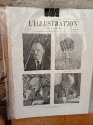 Kapakta Atatürk ve Lenin yer aldığı L'ILLUSTRATION dergisi 1923