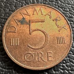 Danimarka 5 Öre 1987