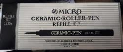 Roller Kalem yedeği /Ceramic Kalem Yedeği SİYAH MİCRO 12 Adet Li Kutu