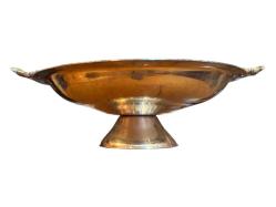 Avrupa Gümüş Kaplama Sunumluk 32 cm. 10 cm Yüksekliğinde