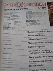 Art et Decoration No:219