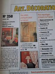 Art et Decoration No:258