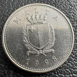 Malta 10 Cent 1998
