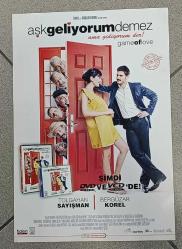 FİLM (DVD /VCD) TANITIM AFİŞİ * AŞK GELİYEROUM DEMEZ * CAMILLE * 34x48 CM