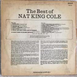 Nat King Cole - The Best Of Nat King Cole / Turkey 1976 / LP / *Pop jazz*
