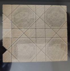 1898 Teselya Ordusu Hatıra Serisinden 1 kuruş mnh 4llü blok katalog minimum 3000 tl