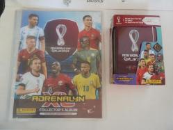 KATAR 2022 OLİMPİYATLARI FUTBOLCU KARTLARI PANİNİ FİRMA LİSANSLI 85 ÇEŞİT HEPSİ ÖZEL KART 18 İ LİMİTED EDİTİON+AÇILMAMIŞ TENEKE KUTU +ALBÜM+ÜCRETSİZ KARGO