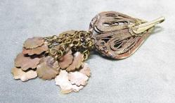 AnTiKa OSMANLI GüMüŞ KaDıN BAŞ-FES SÜSÜ....