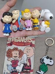 Snoopy figür oyuncak set koleksiyon nostalji tasarım dekor hediye vintage retro hobi reklam promosyon minyatür diorama maskot