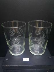 İĞNE İŞİ CAM SU BARDAĞI