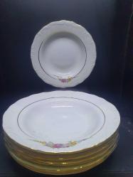 ALTIN YALDIZLI YEMEK TABAĞI