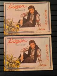 LOT.12 » ARİF SUSAM – KÖŞEN RESTAURANT TANITIM KARTI | MERT & CAN FOTOĞRAFÇILIK | 1980’LER İSTANBUL EFEMERA LOT (2 ADET)